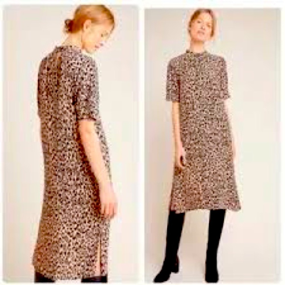 Anthropologie Mackenzie Mock Neck Tunic Dress